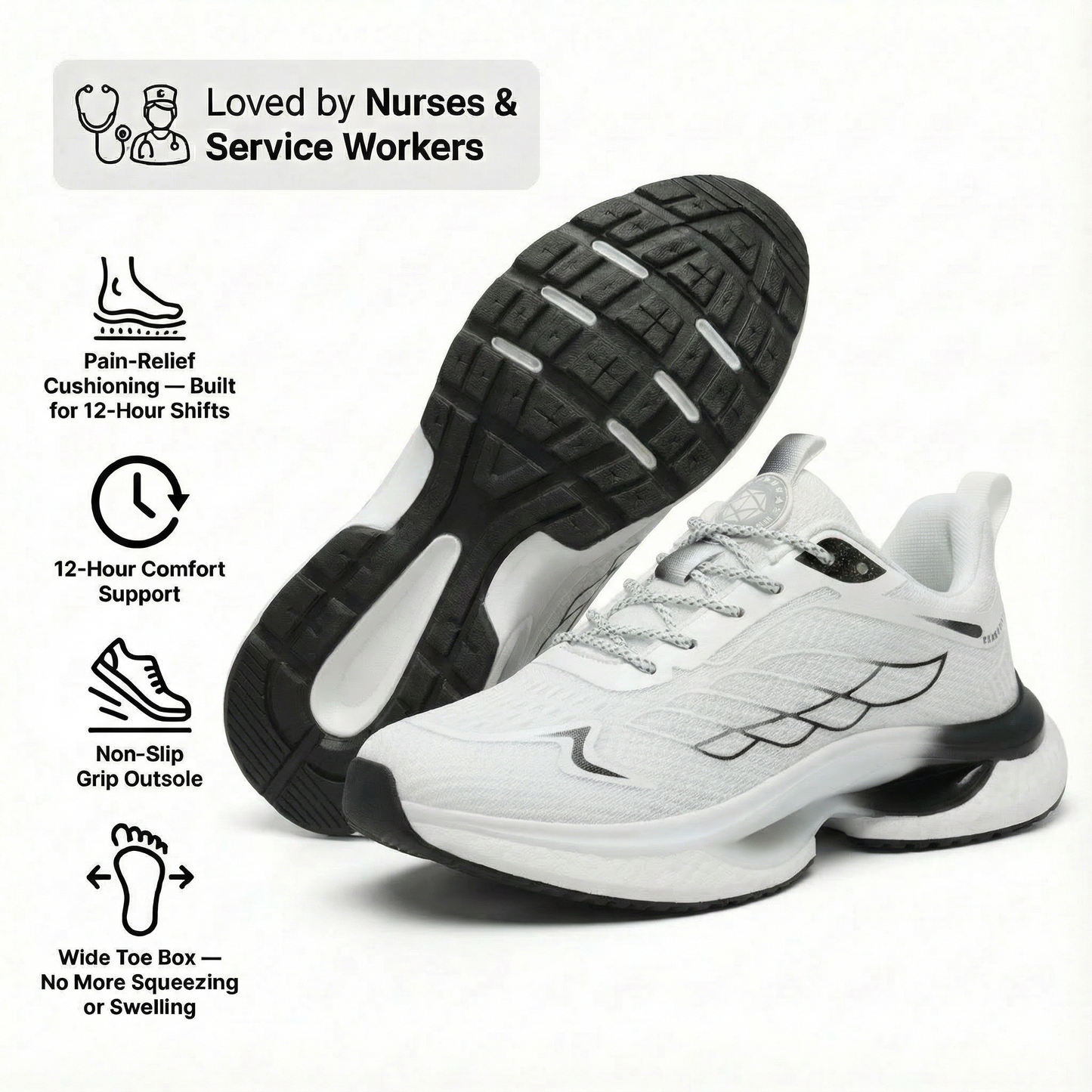 Ultimate Comfort for Effortless Steps (BOGO)