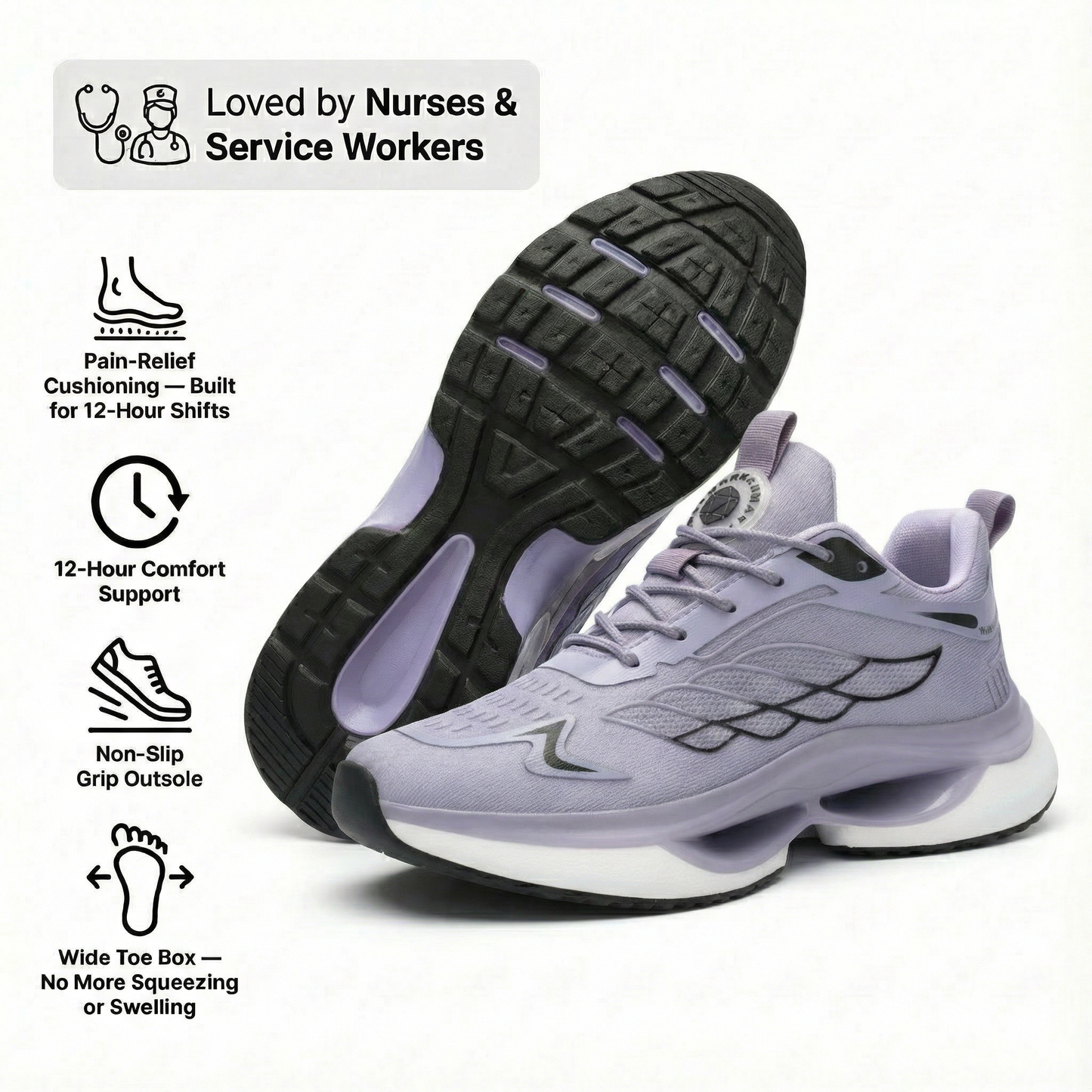 Ultimate Comfort for Effortless Steps (BOGO)