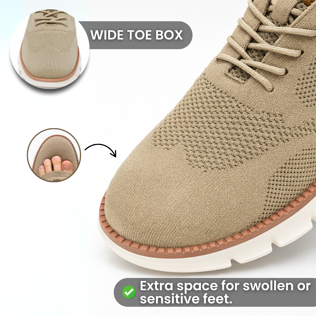 All-Day Comfort & Pain-Free Men's Orthopedic Shoes