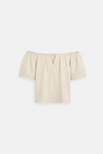 Old Money Elegant Loose Solid Pleated Notch Neck T-shirt