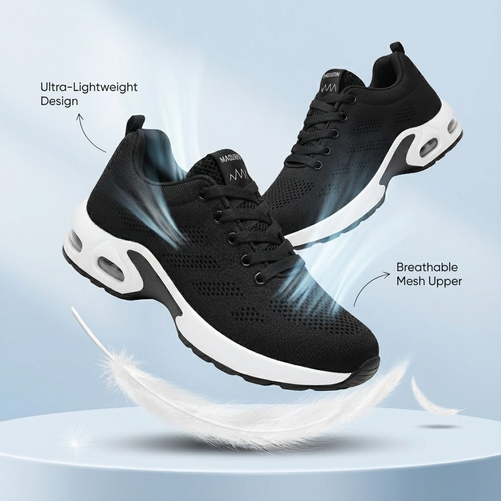 12-Hour Comfort Shoes for Heel & Plantar Fasciitis Relief (Unisex) (BOGO)