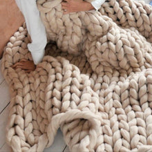 Handmade Chunky Blanket - Silva | Luxury Living Blanket