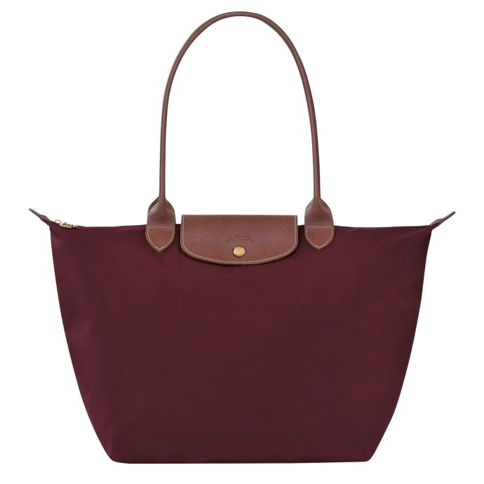 Large Pliage Tote, Burgundy