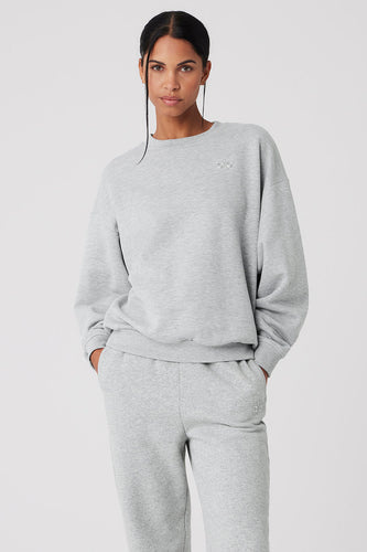 Accolade Crew Neck Pullover - Athletic Heather Grey