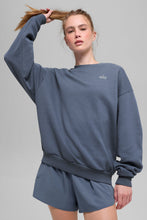 Accolade Crew Neck Pullover - Bluestone