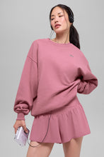 Accolade Crew Neck Pullover - Pink Wild Rose