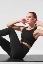 7/8 High-Waist Airbrush Legging - Black