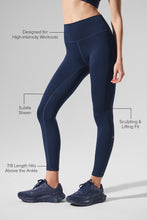 7/8 High-Waist Airlift Legging - Navy