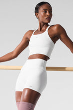 Seamless Ribbed Favorite Bra Tank - White