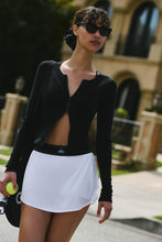 Match Point Tennis Skirt - White