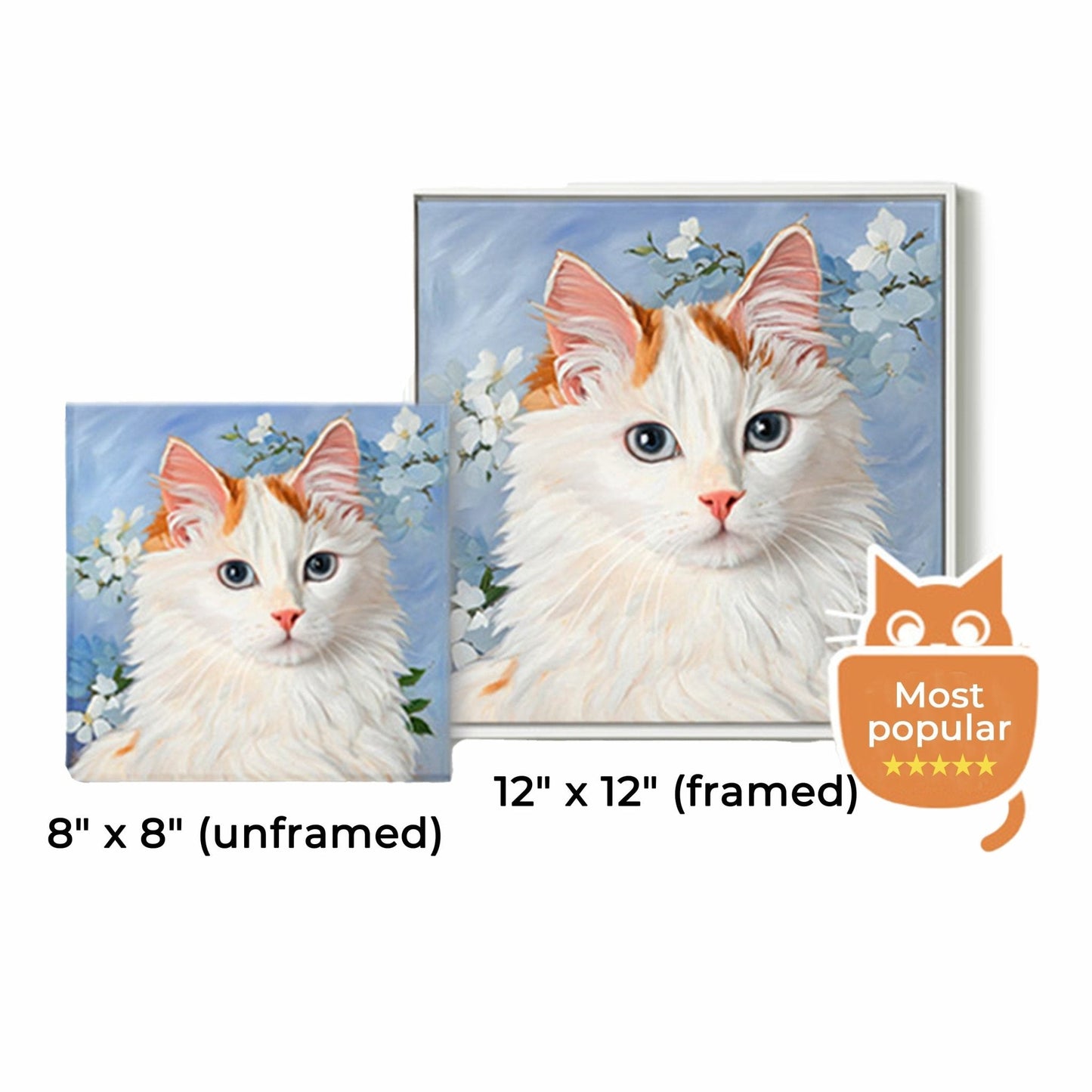 Custom Oil Painting Creative Pet Portrait