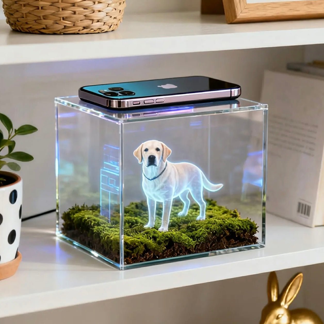 Custom Pet Holographic Memorial Box – DIY Pet Digital Shrine