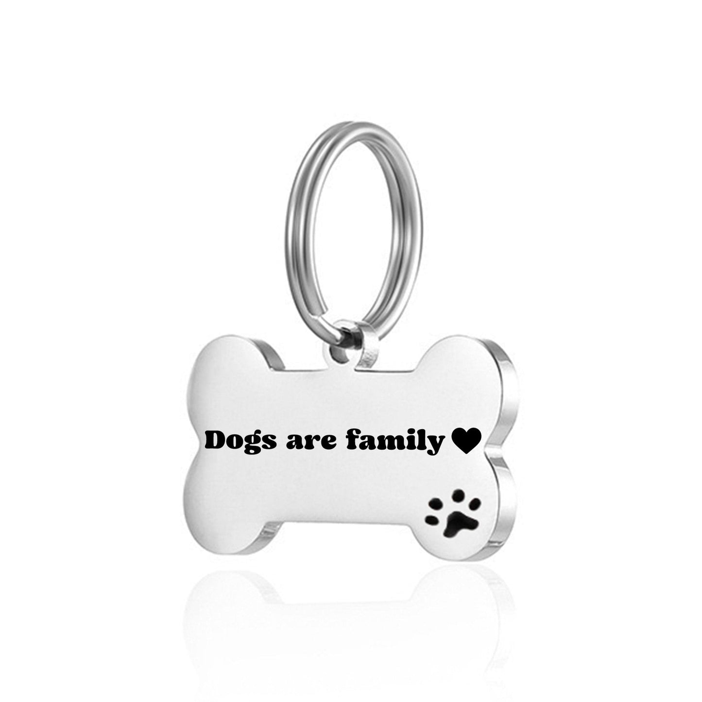 Dog Bone Keychain