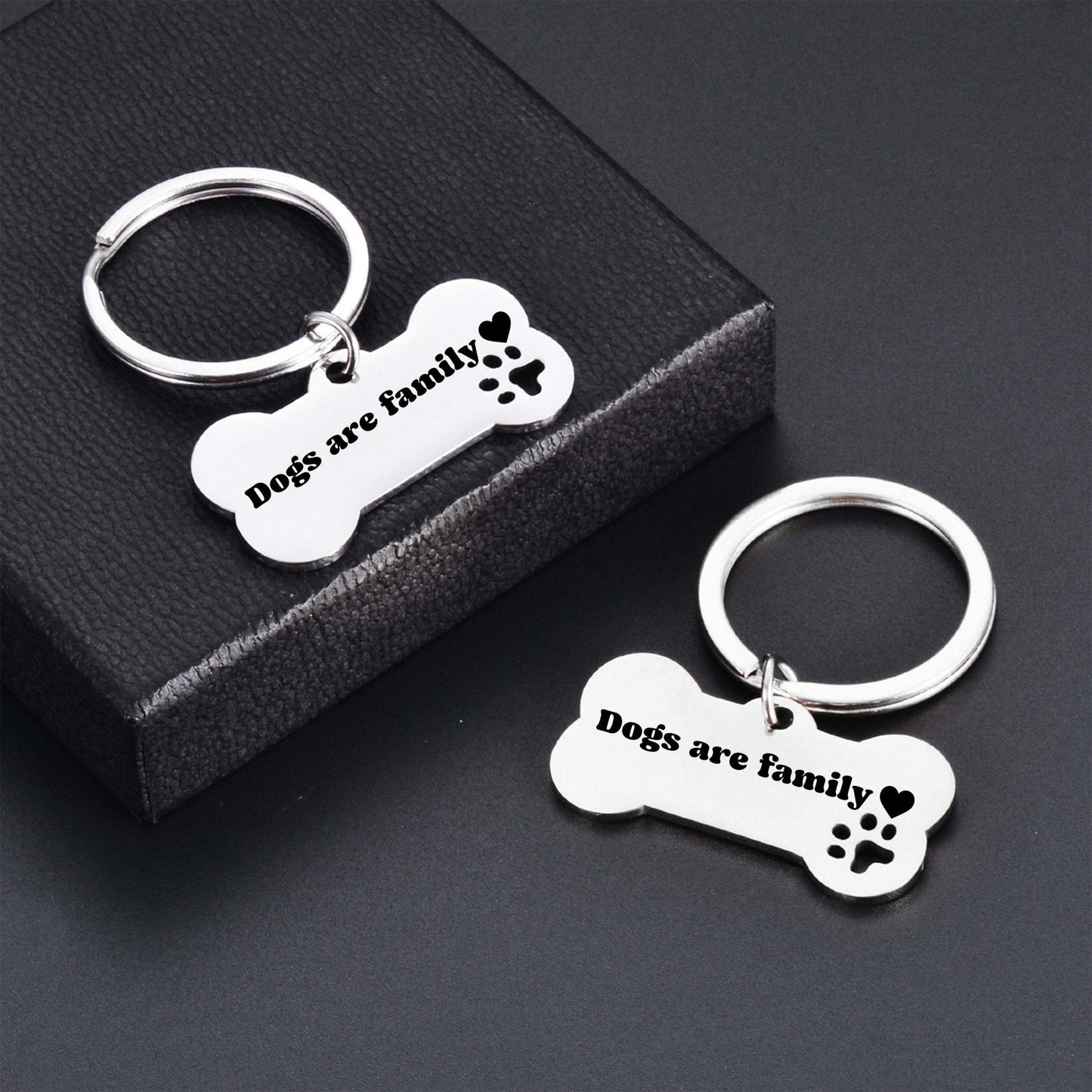 Dog Bone Keychain