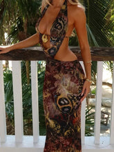 Isla Breeze Vetersluiting Maxi Jurk