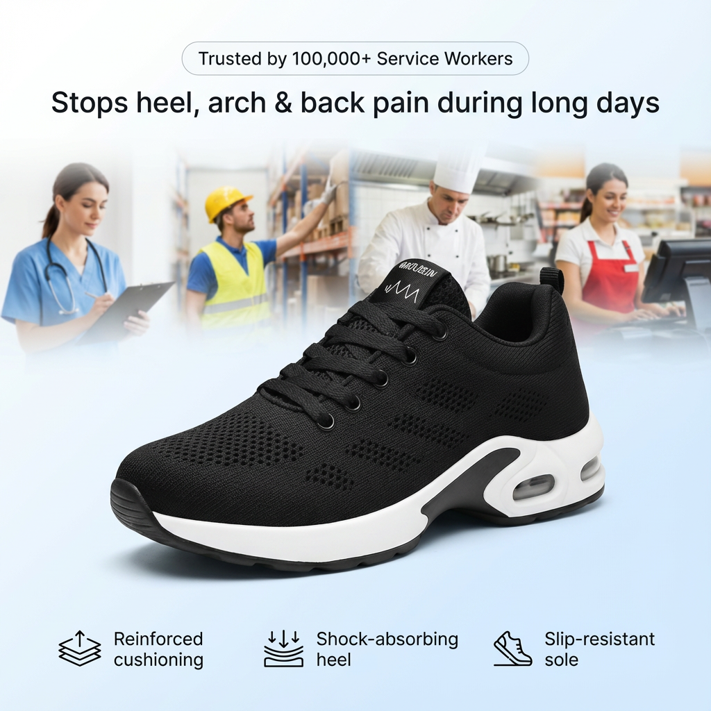 Heel & Plantar Fasciitis Pain-Relief Shoes