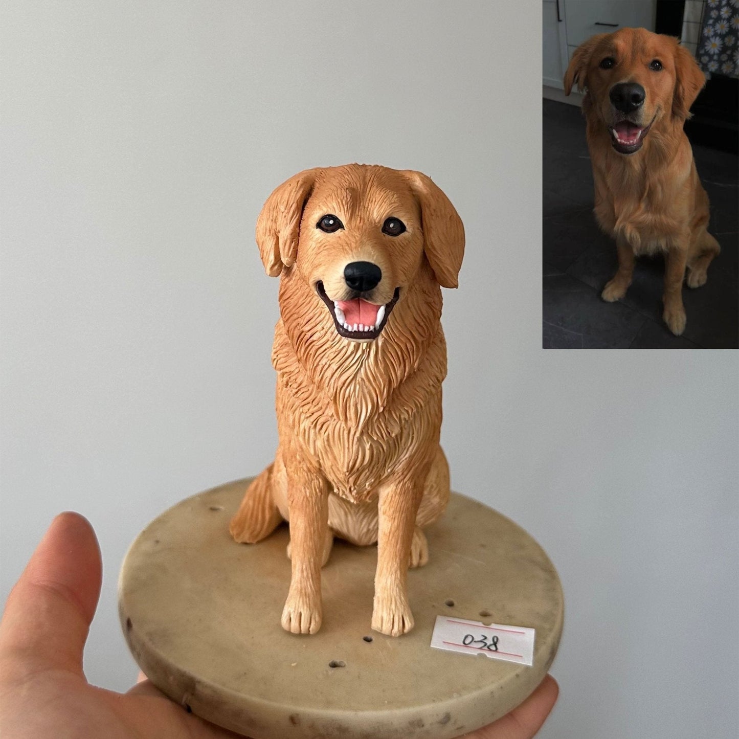 Handmade Personalized Full-Body Pet Figurine