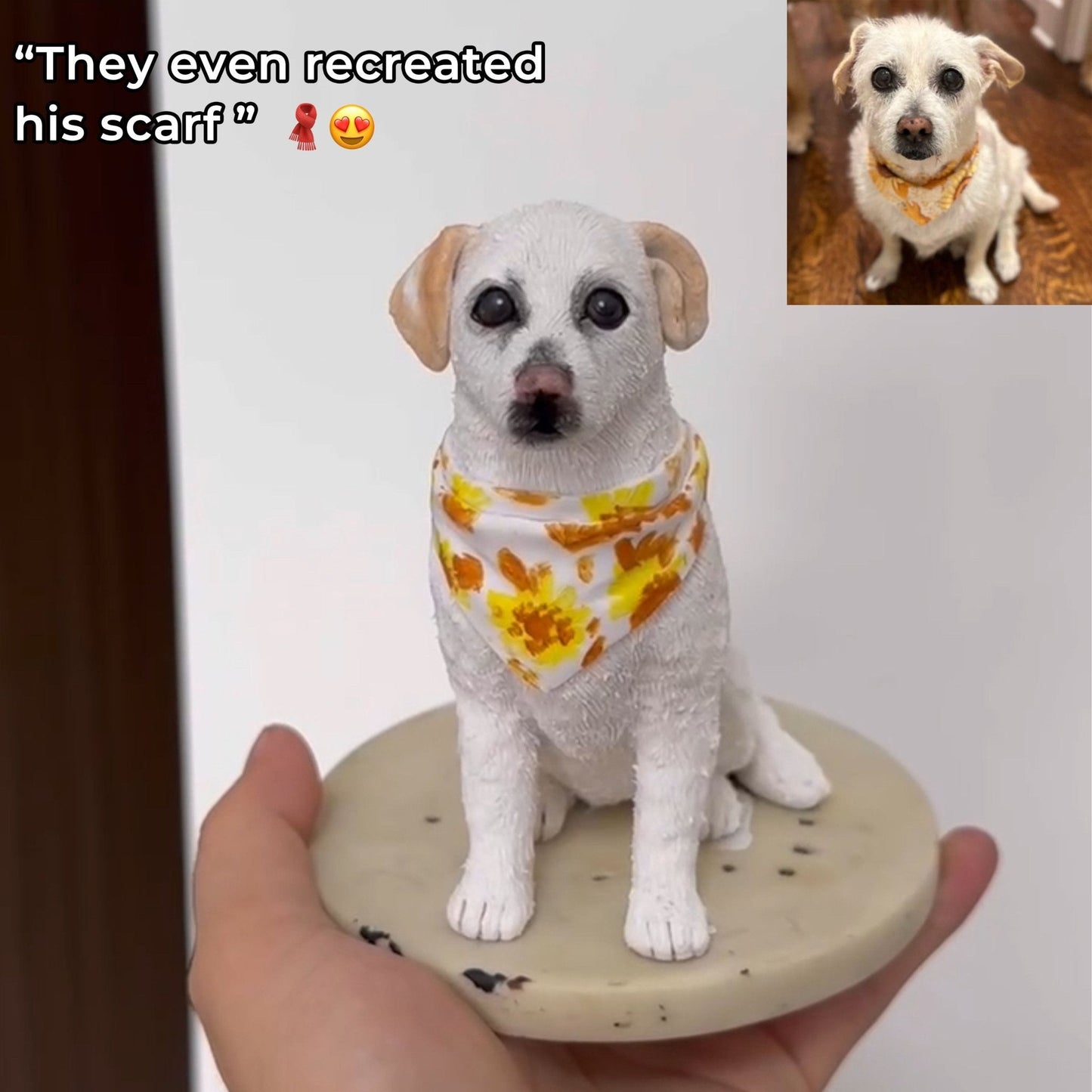 Handmade Personalized Full-Body Pet Figurine