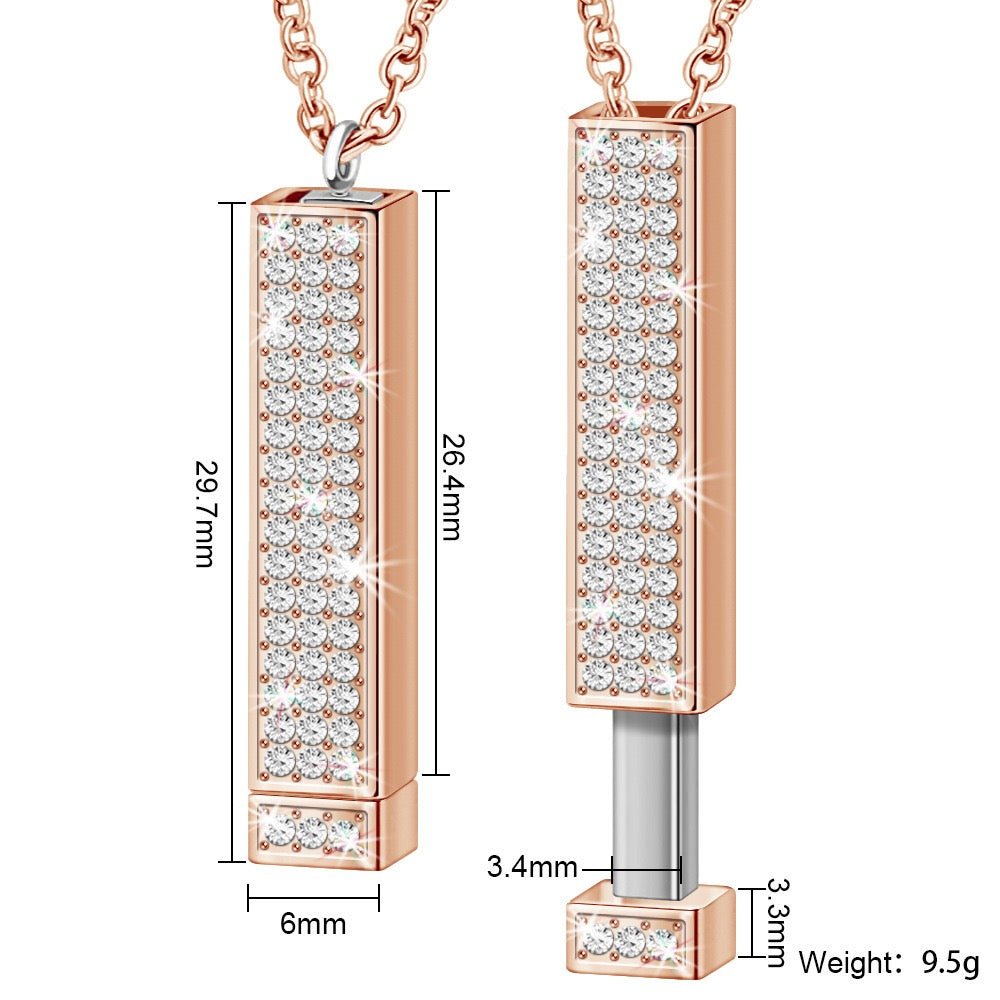 Personalized Hidden Message Bar Necklace™