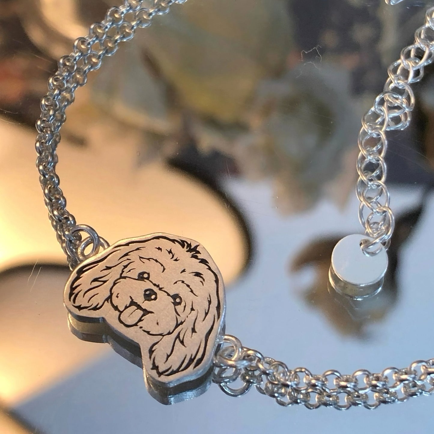 Personalized Life Like Pet Cutout Bracelet