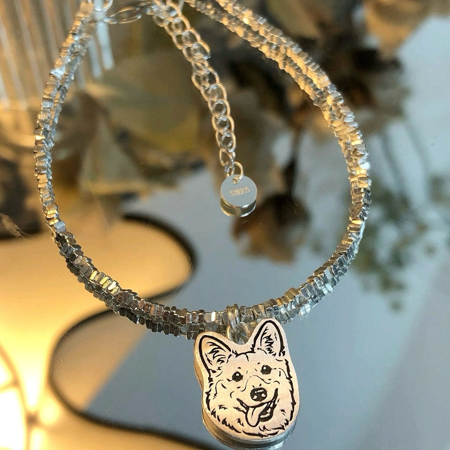 Personalized Life Like Pet Cutout Bracelet