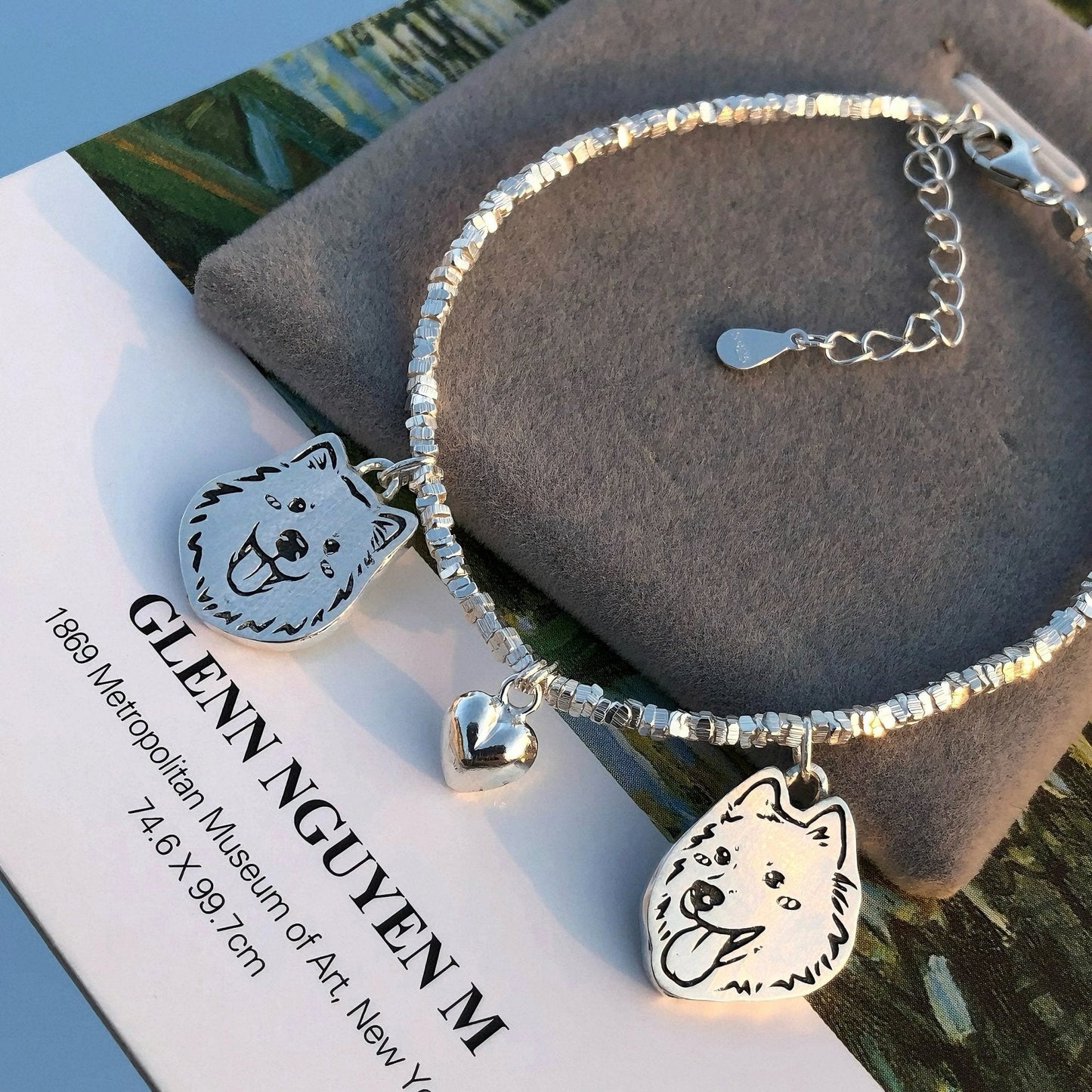 Personalized Life Like Pet Cutout Bracelet