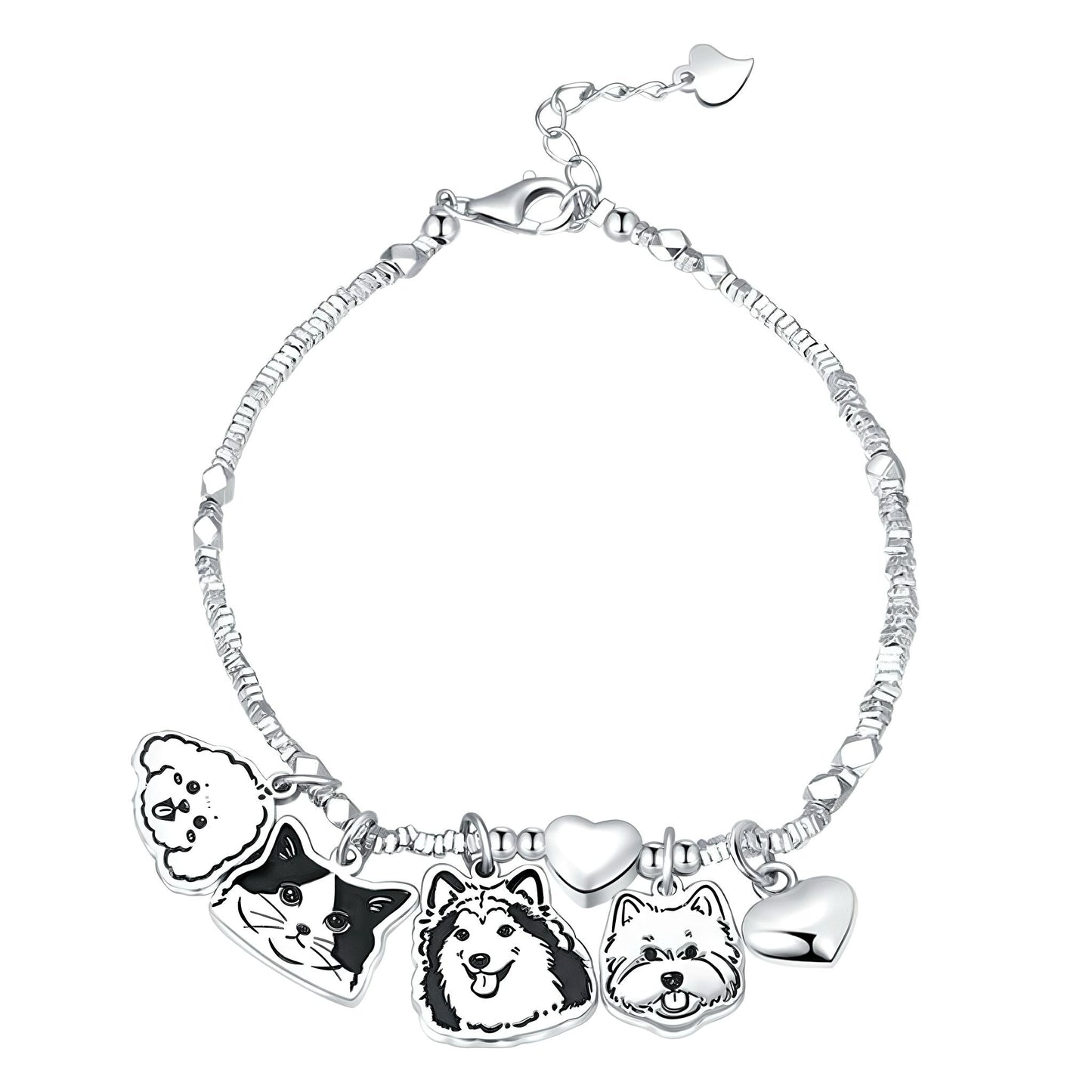 Personalized Life Like Pet Cutout Bracelet