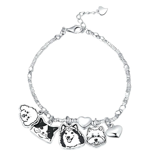 Personalized Life Like Pet Cutout Bracelet