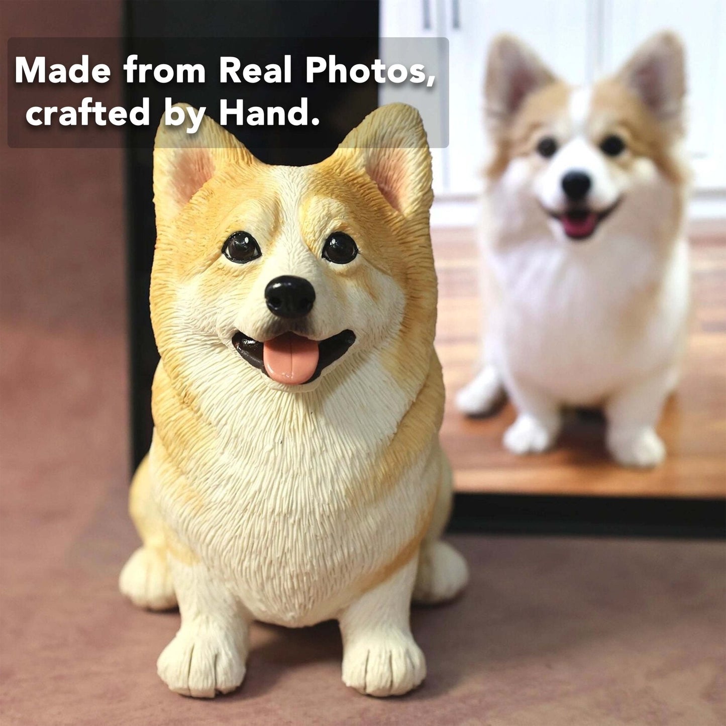 Handmade Personalized Full-Body Pet Figurine