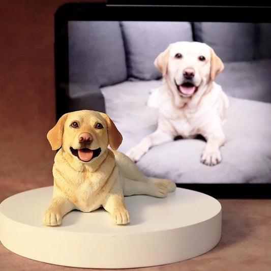 Handmade Personalized Full-Body Pet Figurine