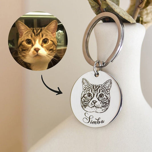 Personalized Pet Face Keychain™