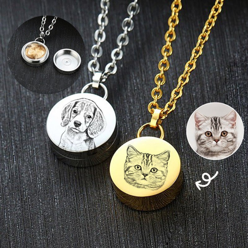 Personalized Pet Memorial Locket Necklace™
