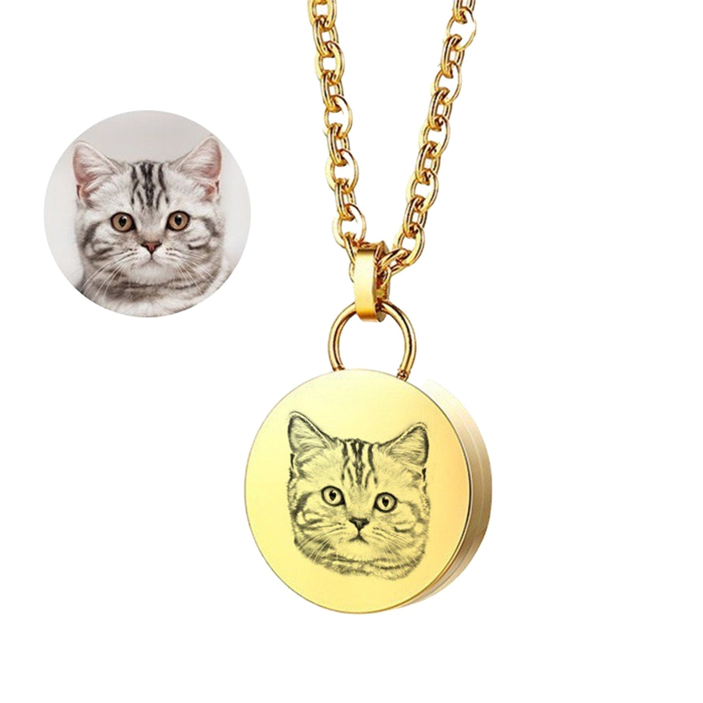Personalized Pet Memorial Locket Necklace™
