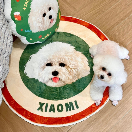 Personalized Pet Portrait Rug
