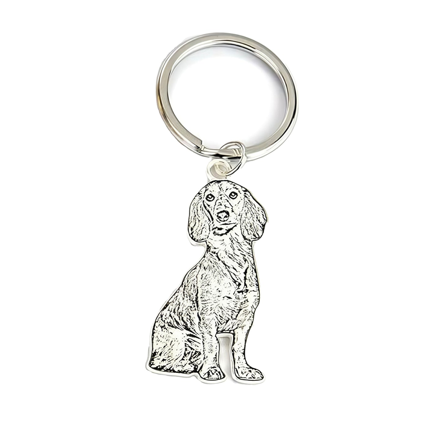 Personalized Life Like Pet Cutout Keychain™